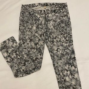COPY - Michael Kors flower patterned jeans